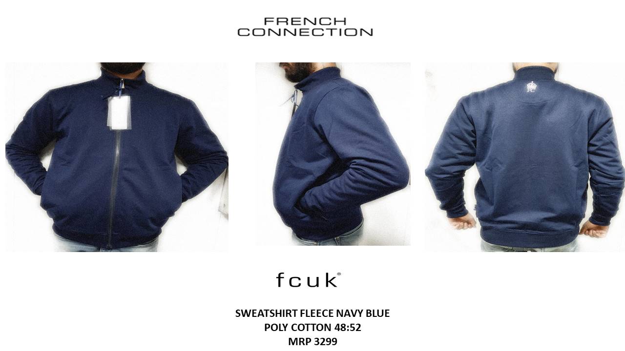 Fcuk Blue WSweatshirt